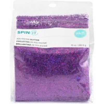 We R Memory Keepers • Glitter Spin IT 10oz Chunky purple